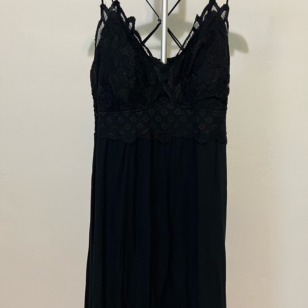 J for Justify Black Lace Chemise